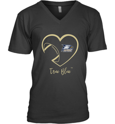 Georgia Southern Eagles Football Inside Heart  Team Men's V-Neck