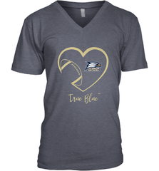 Georgia Southern Eagles Football Inside Heart  Team Men's V-Neck Men's V-Neck - FordPhuMy