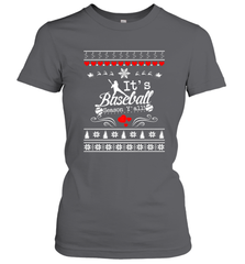 It's Baseball Season Ugly Sweater Christmas 2019 Women's T-Shirt Women's T-Shirt - FordPhuMy
