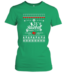 It's Baseball Season Ugly Sweater Christmas 2019 Women's T-Shirt Women's T-Shirt - FordPhuMy