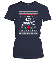 It's Baseball Season Ugly Sweater Christmas 2019 Women's T-Shirt Women's T-Shirt - FordPhuMy