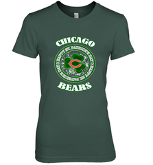 NFL Chicagi Bears Logo Happy St Patrick's Day Women's Premium T-Shirt Women's Premium T-Shirt - FordPhuMy