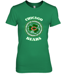 NFL Chicagi Bears Logo Happy St Patrick's Day Women's Premium T-Shirt Women's Premium T-Shirt - FordPhuMy
