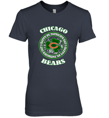 NFL Chicagi Bears Logo Happy St Patrick's Day Women's Premium T-Shirt Women's Premium T-Shirt - FordPhuMy