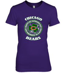 NFL Chicagi Bears Logo Happy St Patrick's Day Women's Premium T-Shirt Women's Premium T-Shirt - FordPhuMy