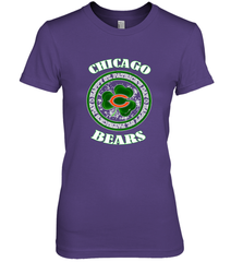 NFL Chicagi Bears Logo Happy St Patrick's Day Women's Premium T-Shirt Women's Premium T-Shirt - FordPhuMy