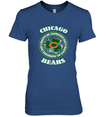 NFL Chicagi Bears Logo Happy St Patrick's Day Women's Premium T-Shirt Women's Premium T-Shirt - FordPhuMy