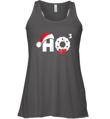 Santa HO HO3 Cubed Funny Christmas Women's Racerback Tank Women's Racerback Tank - FordPhuMy