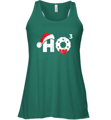 Santa HO HO3 Cubed Funny Christmas Women's Racerback Tank Women's Racerback Tank - FordPhuMy