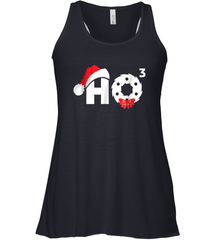 Santa HO HO3 Cubed Funny Christmas Women's Racerback Tank Women's Racerback Tank - FordPhuMy