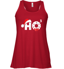 Santa HO HO3 Cubed Funny Christmas Women's Racerback Tank Women's Racerback Tank - FordPhuMy