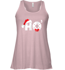 Santa HO HO3 Cubed Funny Christmas Women's Racerback Tank Women's Racerback Tank - FordPhuMy