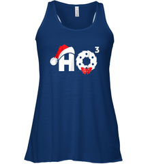 Santa HO HO3 Cubed Funny Christmas Women's Racerback Tank Women's Racerback Tank - FordPhuMy