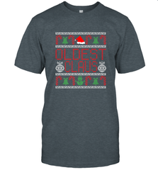 Oldest Claus Santa Hat Christmas Gift Matching Family Ugly Men's T-Shirt Men's T-Shirt - FordPhuMy