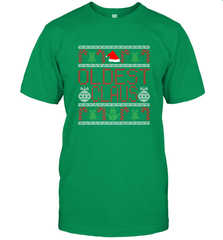 Oldest Claus Santa Hat Christmas Gift Matching Family Ugly Men's T-Shirt Men's T-Shirt - FordPhuMy