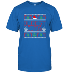 Oldest Claus Santa Hat Christmas Gift Matching Family Ugly Men's T-Shirt Men's T-Shirt - FordPhuMy