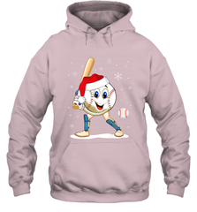 Christmas Baseball Santa Xmas Gift Lover Hooded Sweatshirt Hooded Sweatshirt - FordPhuMy