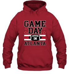 NFL Atlanta Game Day Football Home Team Colors Women Girl Gift Hooded Sweatshirt Hooded Sweatshirt - FordPhuMy
