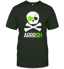 St. Patricks Day Irish Pirate Skull and Cross bones Men's T-Shirt Men's T-Shirt - FordPhuMy