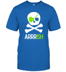 St. Patricks Day Irish Pirate Skull and Cross bones Men's T-Shirt Men's T-Shirt - FordPhuMy