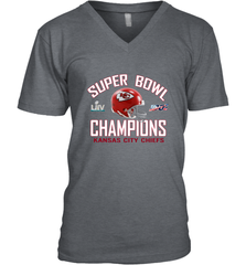 NFL super bowl Kansas City Chiefs Logo Helmet champions Men's V-Neck Men's V-Neck - FordPhuMy