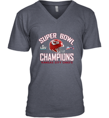 NFL super bowl Kansas City Chiefs Logo Helmet champions Men's V-Neck Men's V-Neck - FordPhuMy