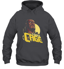 Marvel The Defenders Luke Cage Profile Hooded Sweatshirt Hooded Sweatshirt - FordPhuMy