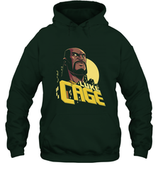 Marvel The Defenders Luke Cage Profile Hooded Sweatshirt Hooded Sweatshirt - FordPhuMy
