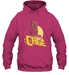 Marvel The Defenders Luke Cage Profile Hooded Sweatshirt Hooded Sweatshirt - FordPhuMy