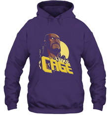Marvel The Defenders Luke Cage Profile Hooded Sweatshirt Hooded Sweatshirt - FordPhuMy