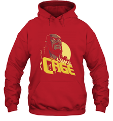 Marvel The Defenders Luke Cage Profile Hooded Sweatshirt Hooded Sweatshirt - FordPhuMy