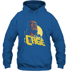 Marvel The Defenders Luke Cage Profile Hooded Sweatshirt Hooded Sweatshirt - FordPhuMy