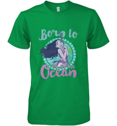 Disney Moana Born To Be In The Ocean Painted Men's Premium T-Shirt