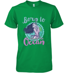 Disney Moana Born To Be In The Ocean Painted Men's Premium T-Shirt Men's Premium T-Shirt - FordPhuMy