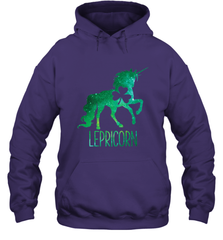 Lepricorn Leprechaun Unicorn shirt St Patricks Day Hooded Sweatshirt Hooded Sweatshirt - FordPhuMy