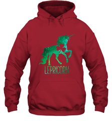 Lepricorn Leprechaun Unicorn shirt St Patricks Day Hooded Sweatshirt Hooded Sweatshirt - FordPhuMy