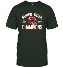 NFL super bowl Kansas City Chiefs Logo Helmet champions Men's T-Shirt Men's T-Shirt - FordPhuMy