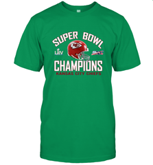 NFL super bowl Kansas City Chiefs Logo Helmet champions Men's T-Shirt Men's T-Shirt - FordPhuMy