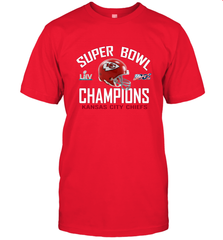 NFL super bowl Kansas City Chiefs Logo Helmet champions Men's T-Shirt Men's T-Shirt - FordPhuMy