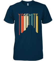 Yosemite National Park Retro Half Dome El Capitan Cali Men's Premium T-Shirt Men's Premium T-Shirt - FordPhuMy
