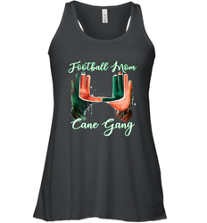 Football mom cane gang 2 Women's Racerback Tank