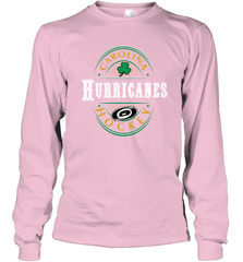 Carolina Hurricanes Fanatics St. Patrick's Day Forever Lucky Long Sleeve T-Shirt Long Sleeve T-Shirt - FordPhuMy