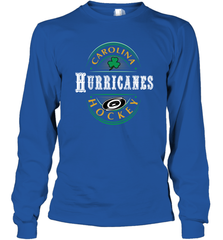Carolina Hurricanes Fanatics St. Patrick's Day Forever Lucky Long Sleeve T-Shirt Long Sleeve T-Shirt - FordPhuMy