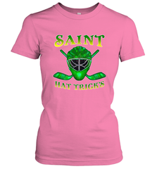 Saint Hat Tricks Ice Hockey Funny St Patricks Day Gift Women's T-Shirt Women's T-Shirt - FordPhuMy