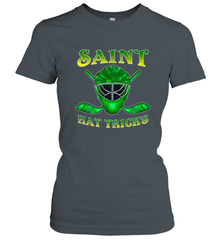 Saint Hat Tricks Ice Hockey Funny St Patricks Day Gift Women's T-Shirt Women's T-Shirt - FordPhuMy