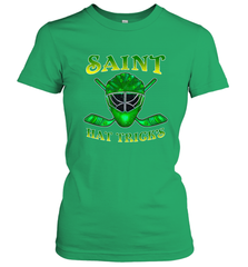 Saint Hat Tricks Ice Hockey Funny St Patricks Day Gift Women's T-Shirt Women's T-Shirt - FordPhuMy