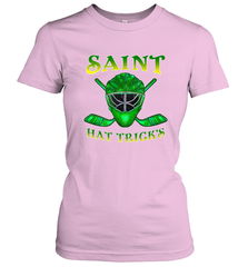 Saint Hat Tricks Ice Hockey Funny St Patricks Day Gift Women's T-Shirt Women's T-Shirt - FordPhuMy