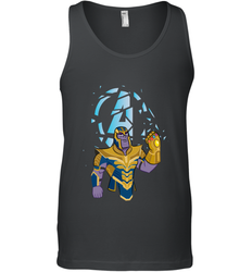 Marvel Avengers Endgame Cartoon Thanos Gauntlet Men's Tank Top