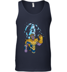 Marvel Avengers Endgame Cartoon Thanos Gauntlet Men's Tank Top