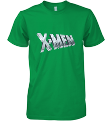 Marvel X Men Logo Retro 90s Animated Series Men's Premium T-Shirt Men's Premium T-Shirt - FordPhuMy